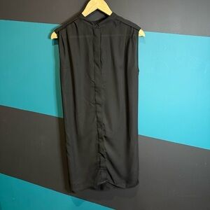 RUDSAK Black Casual Button Down Dress size M